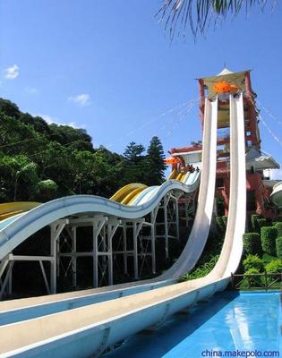 甘肅天水水上樂園 水滑梯與兒童組合滑梯的歡樂體驗(yàn)
