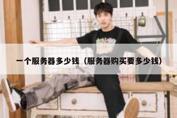 一个服务器多少钱（服务器购买要多少钱）