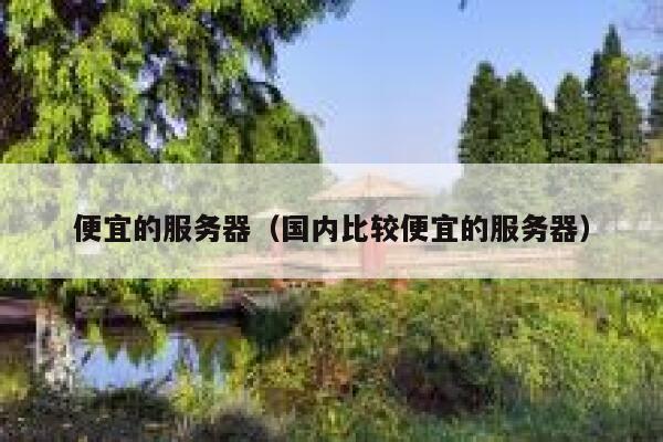 便宜的服务器（国内比较便宜的服务器）
