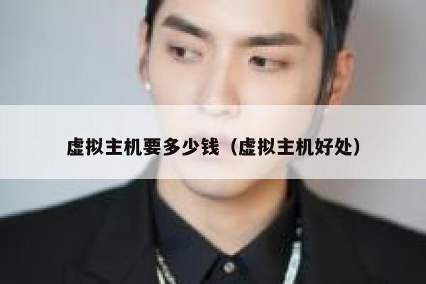 虚拟主机要多少钱（虚拟主机好处）