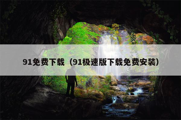 91免费下载（91极速版下载免费安装）