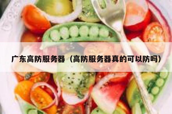 广东高防服务器（高防服务器真的可以防吗）
