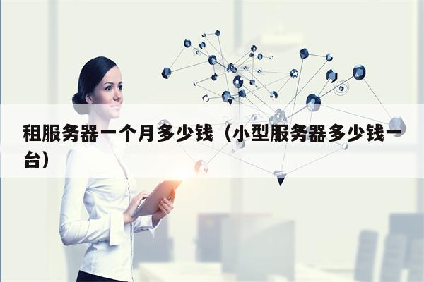 租服务器一个月多少钱（小型服务器多少钱一台）