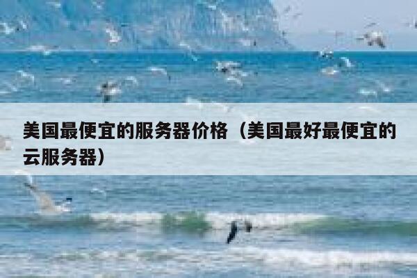 美国最便宜的服务器价格（美国最好最便宜的云服务器）