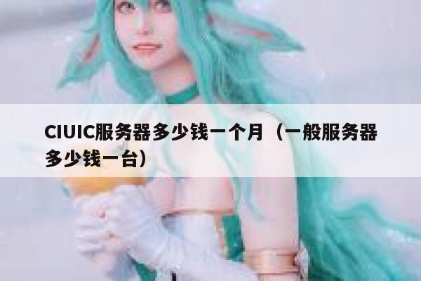 CIUIC服务器多少钱一个月（一般服务器多少钱一台）