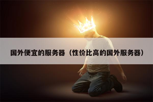 国外便宜的服务器（性价比高的国外服务器）