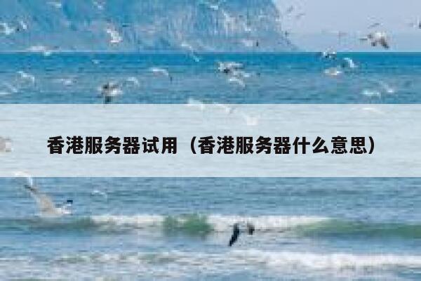 香港服务器试用（香港服务器什么意思）