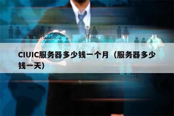 CIUIC服务器多少钱一个月（服务器多少钱一天）