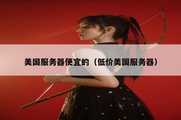 美国服务器便宜的（低价美国服务器）