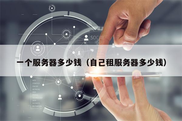 一个服务器多少钱（自己租服务器多少钱）